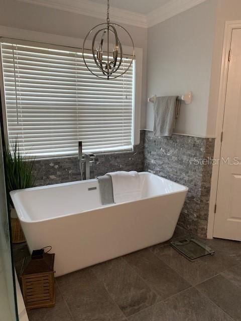 Bathroom, Free Standing Baths, Interior, Pendant Lights
