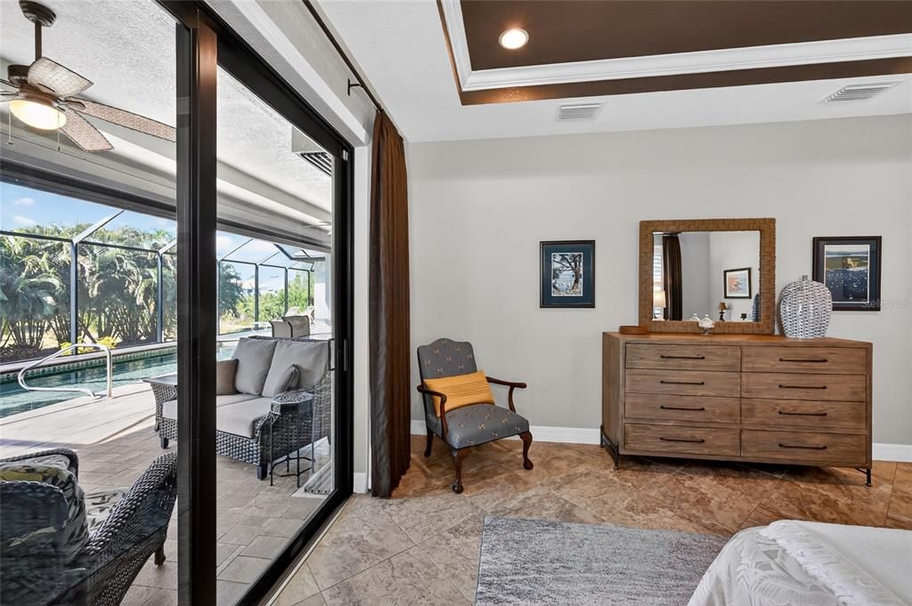 Glass Ceilings, Interior, Pool, Recessed Lighting, Sun Room