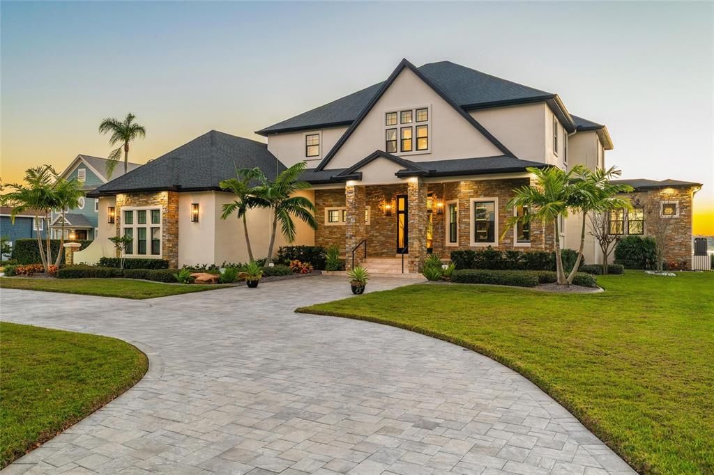 Exterior, Facade, Brick Facade, Tudor Revival