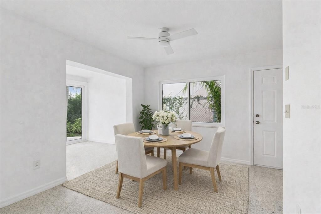 Dining room, Interior