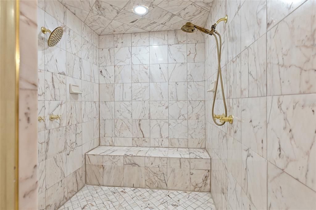 Bathroom, Interior, Marble Walls