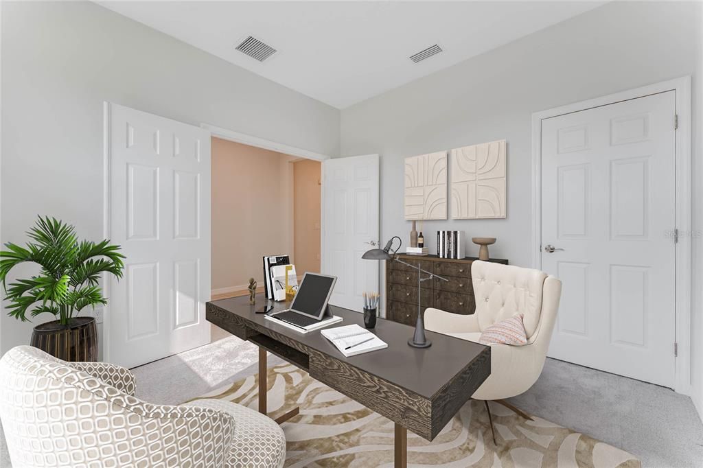 Home Office, Interior