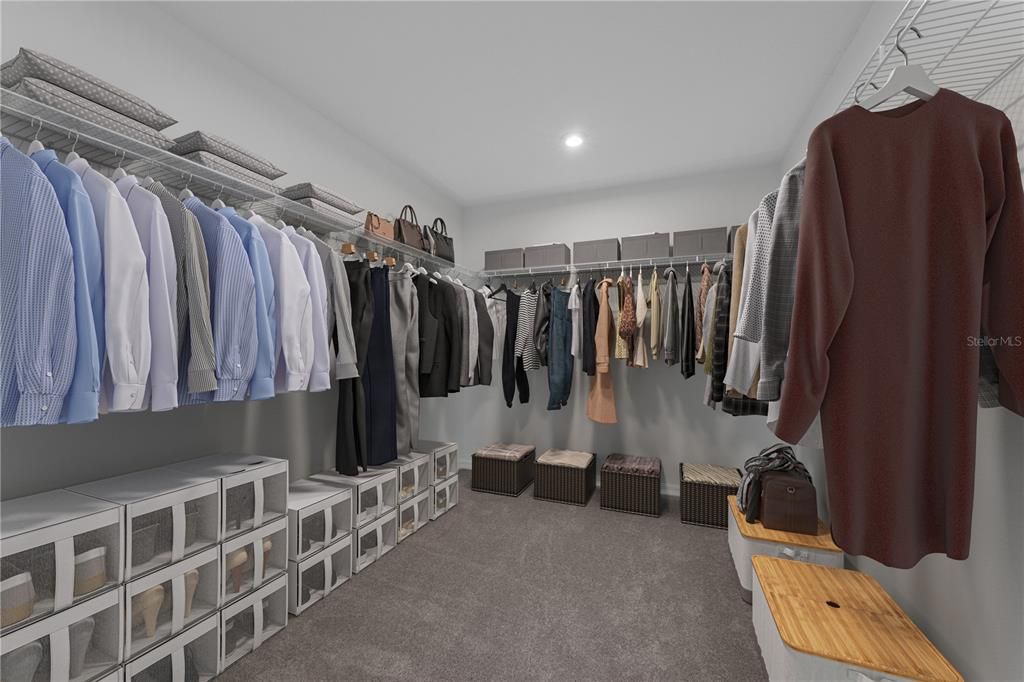Interior, Recessed Lighting, Walk-in Closets