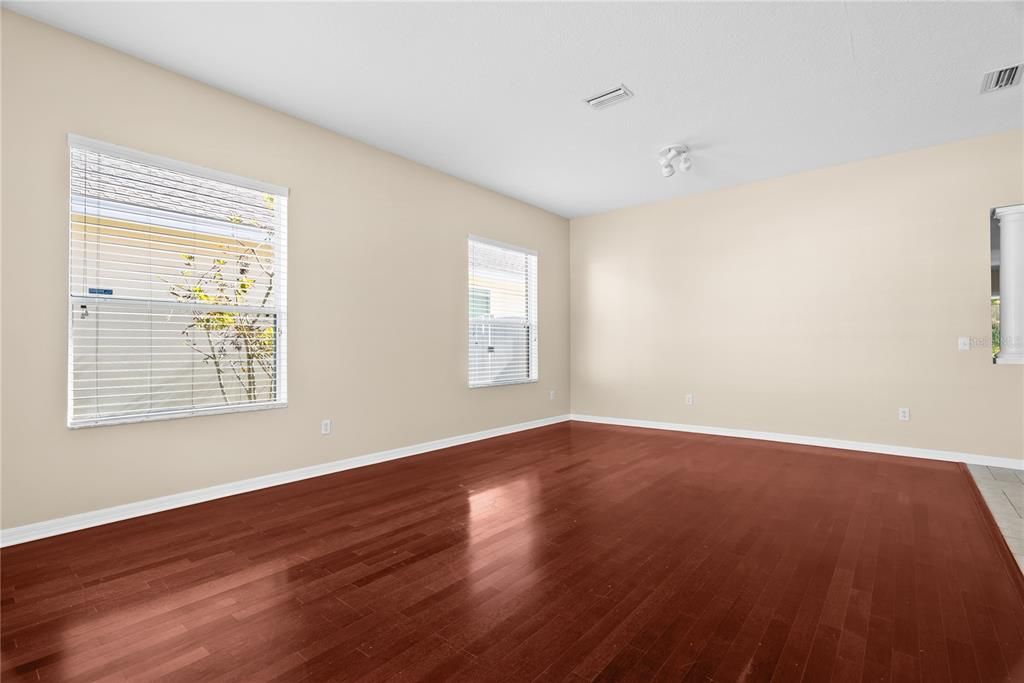 Empty room, Interior, Wood Texture Flooring