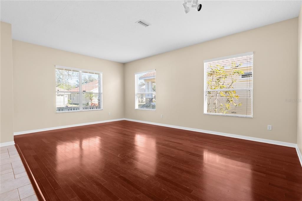 Empty room, Interior, Wood Texture Flooring