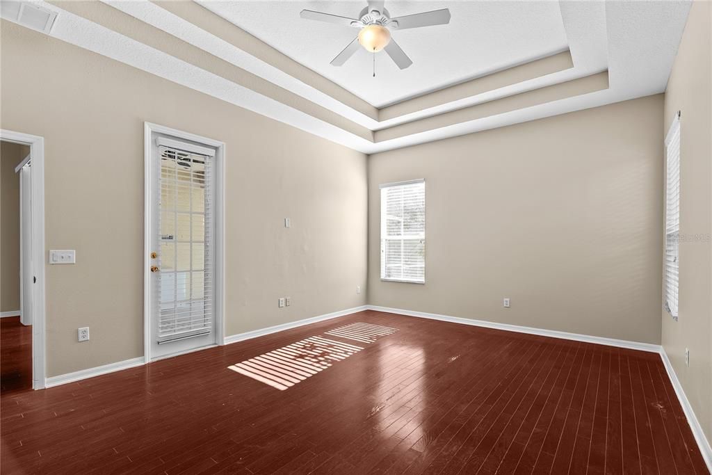 Empty room, Interior, Wood Texture Flooring