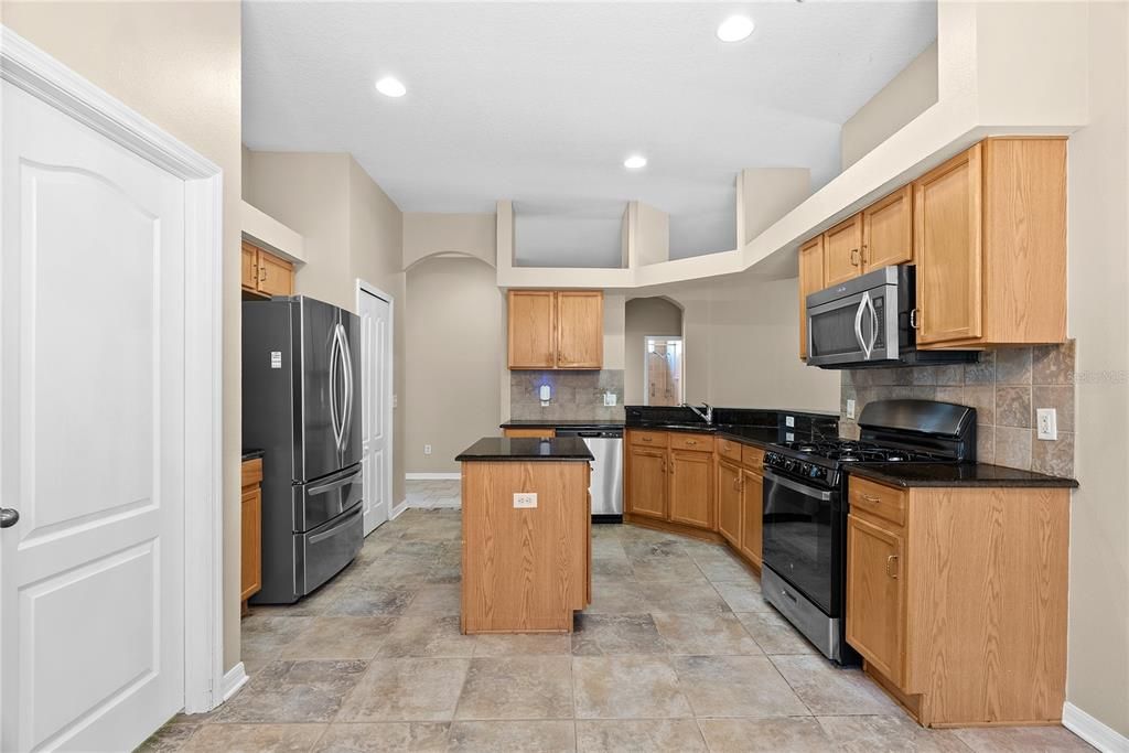Interior, Kitchen, Recessed Lighting