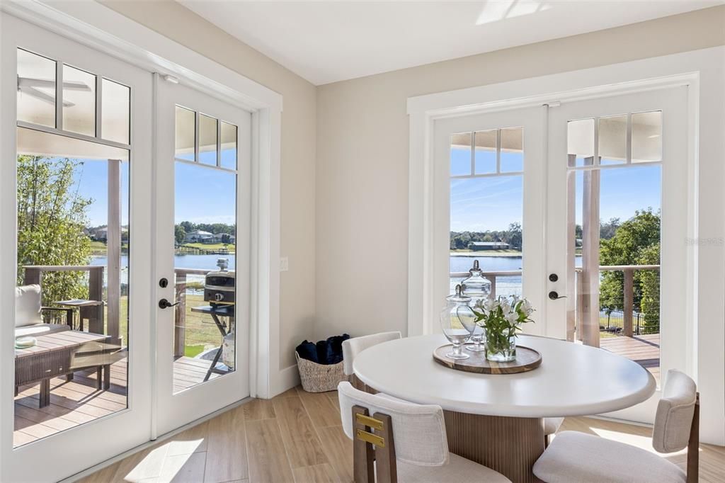 Dining room, Interior, Water, Wood Texture Flooring