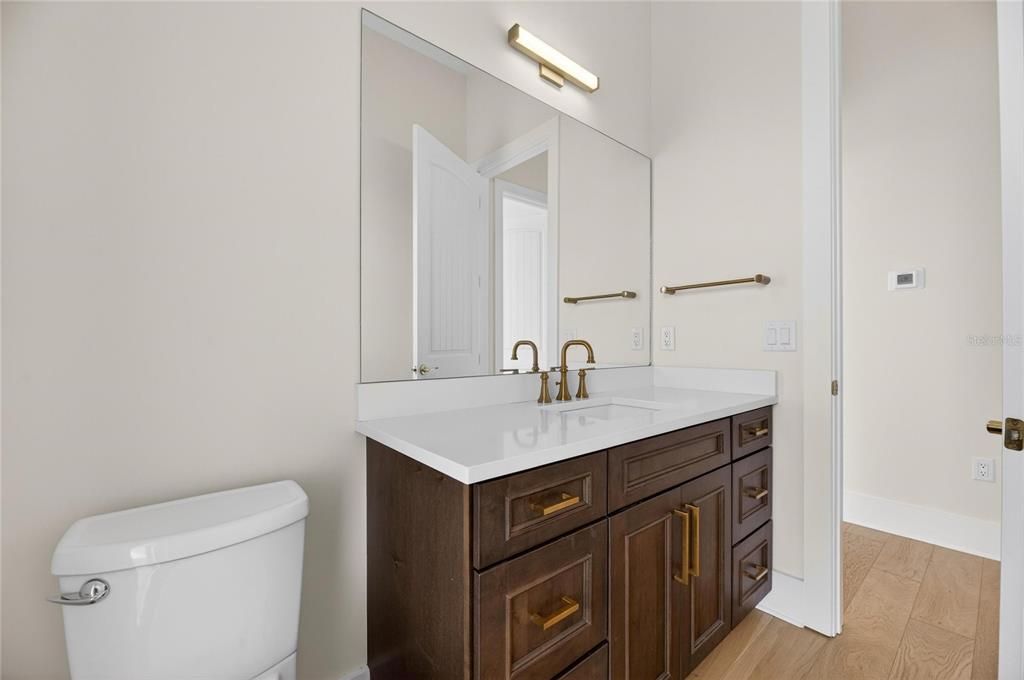 Bathroom, Interior, Wood Texture Flooring