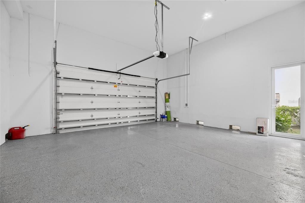 Garage, Interior, Recessed Lighting