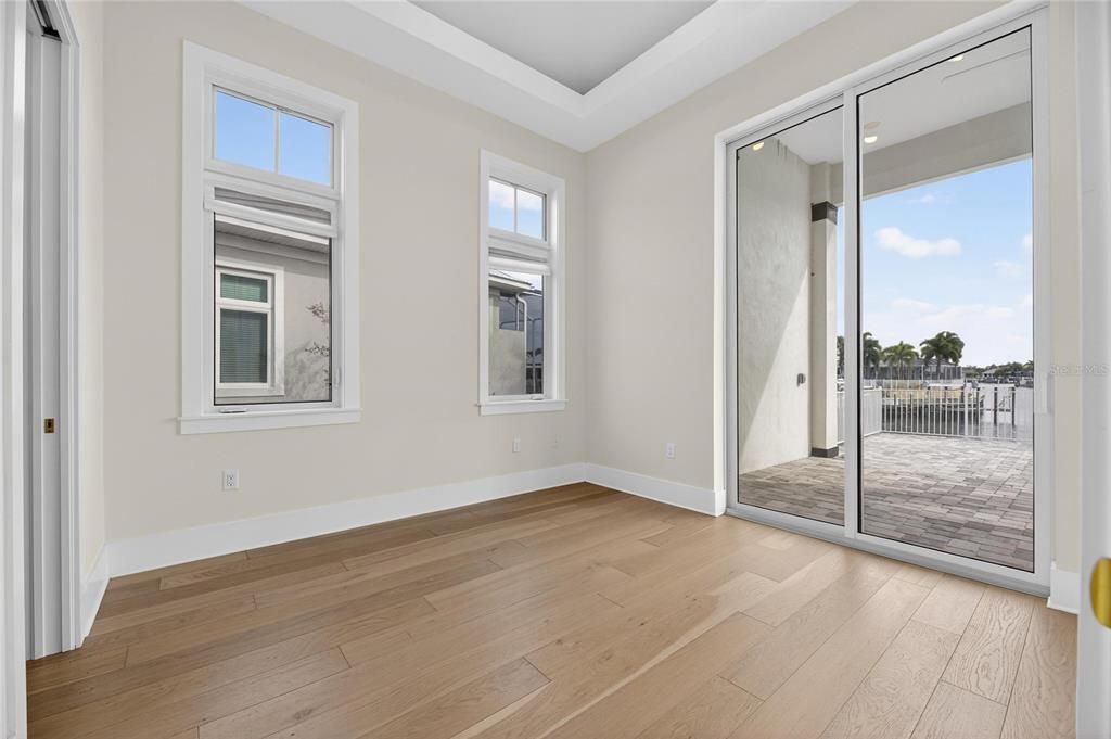 Empty room, Interior, Wood Texture Flooring
