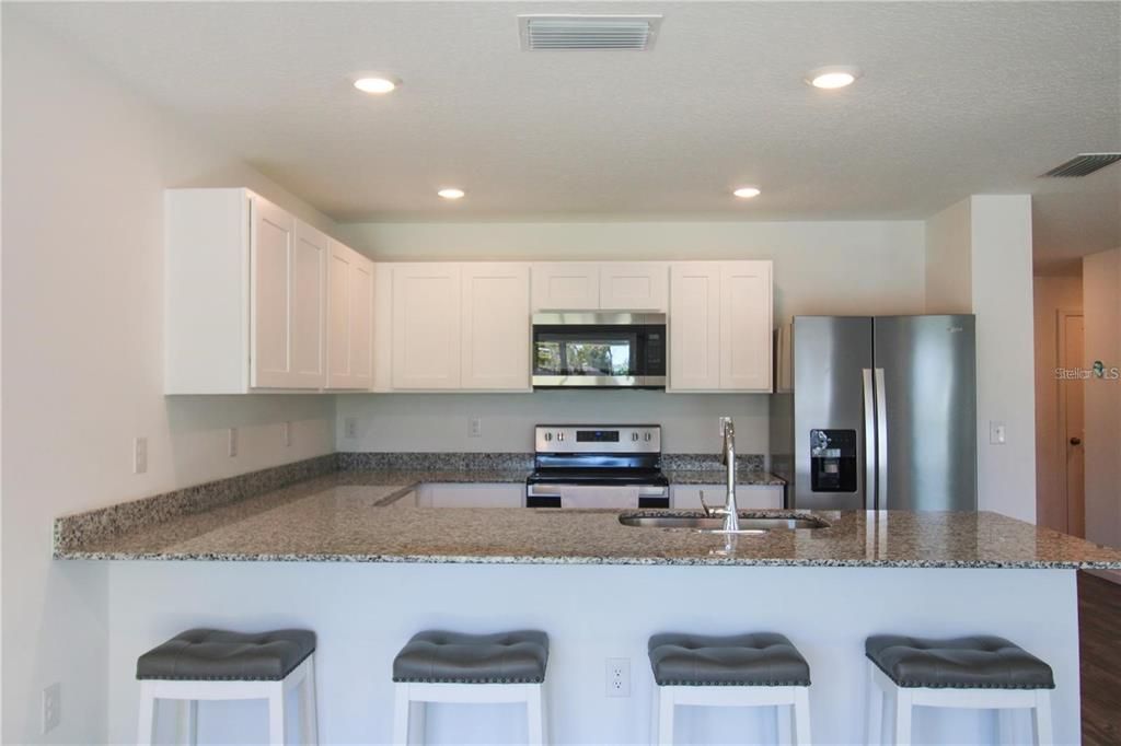 Interior, Kitchen, Recessed Lighting, Stainless Steel Appliances