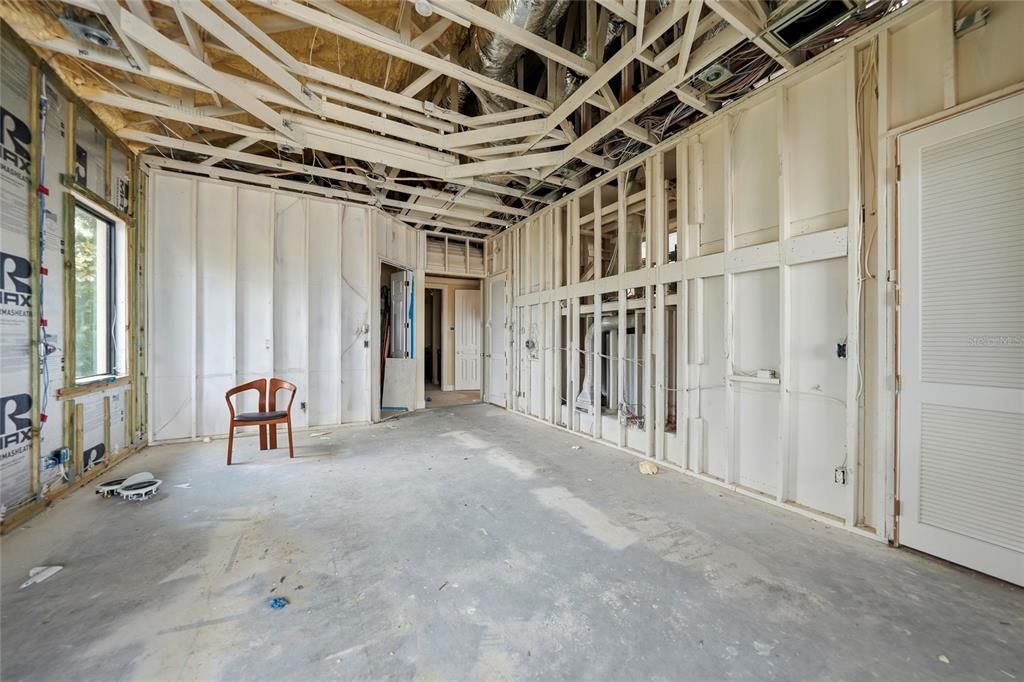 Interior, Wooden Beams