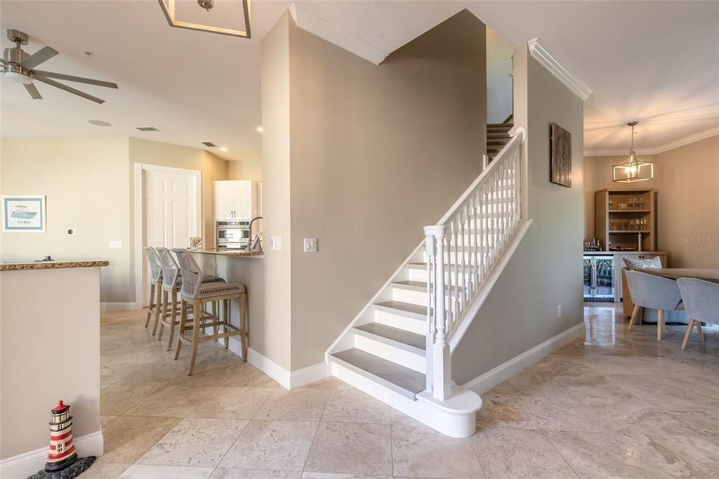 Dining room, Interior, Kitchen, Pendant Lights, Recessed Lighting