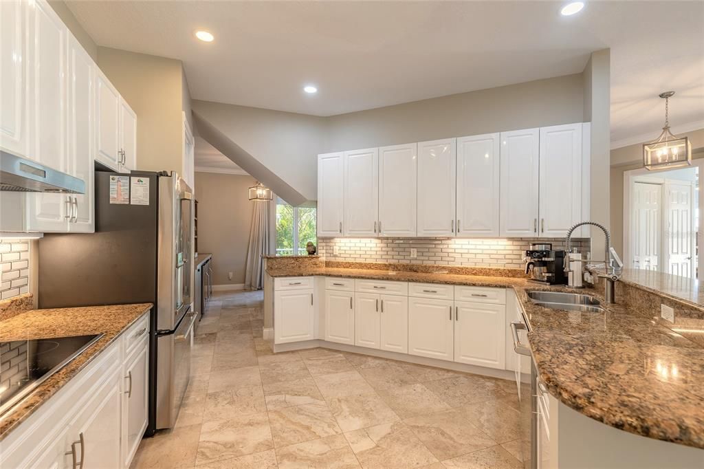 Interior, Kitchen, Pendant Lights, Recessed Lighting