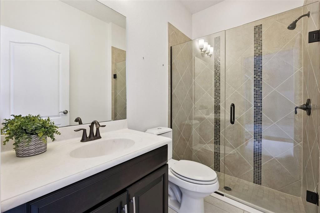 Bathroom, Glass Shower, Interior