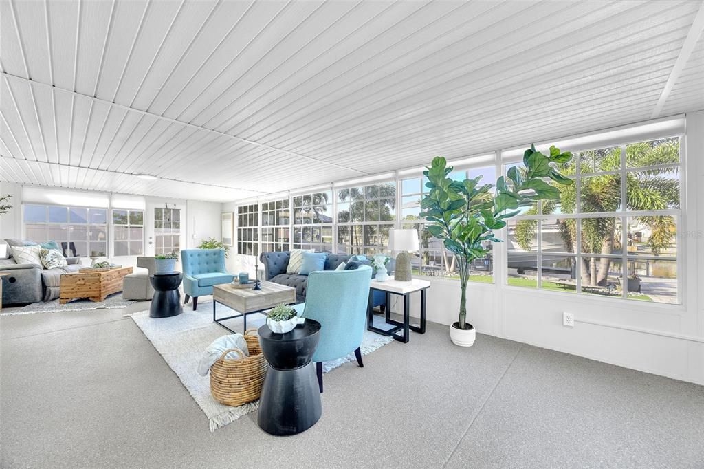 Interior, Living room, Sun Room