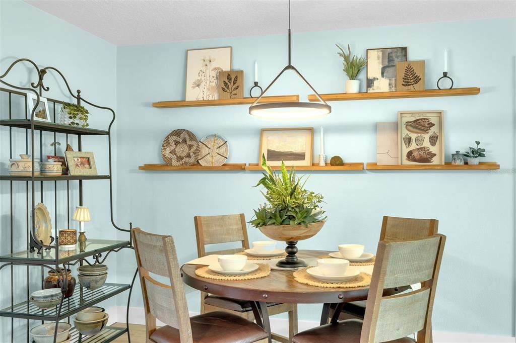 Dining room, Interior, Pendant Lights