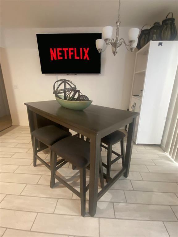 Chandelier, Dining room, Interior