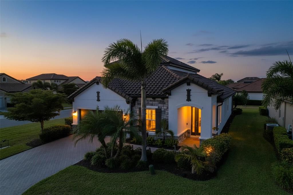 Attached, Backyard, Exterior, Facade, Spanish Mediterranean