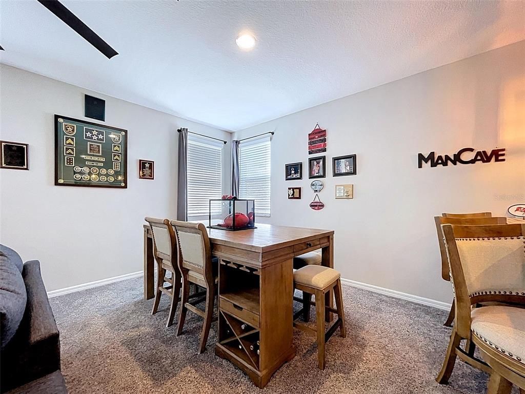 Dining room, Interior, Recessed Lighting
