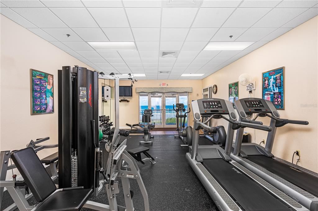 Fitness Equipment, Gym, Interior, Water