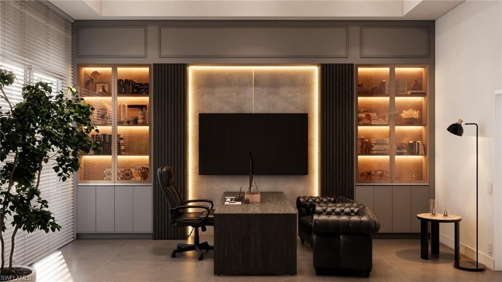 Home Office, Interior