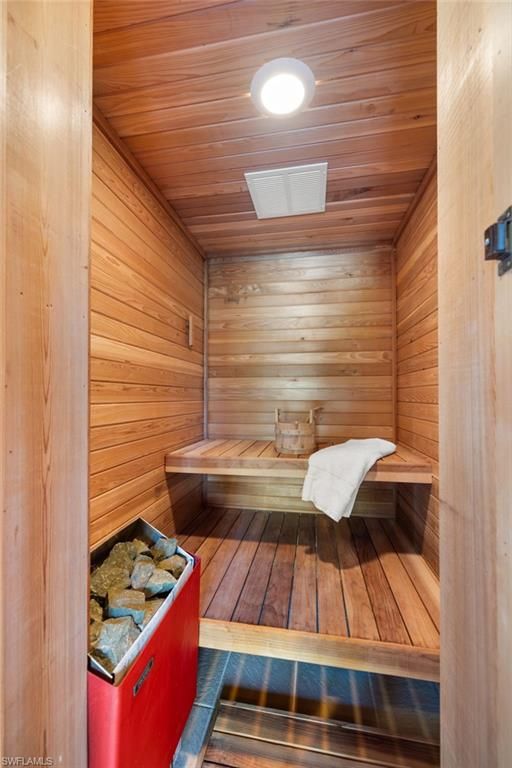 Interior, Recessed Lighting, Sauna Room