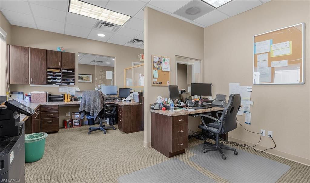 Home Office, Interior, Recessed Lighting