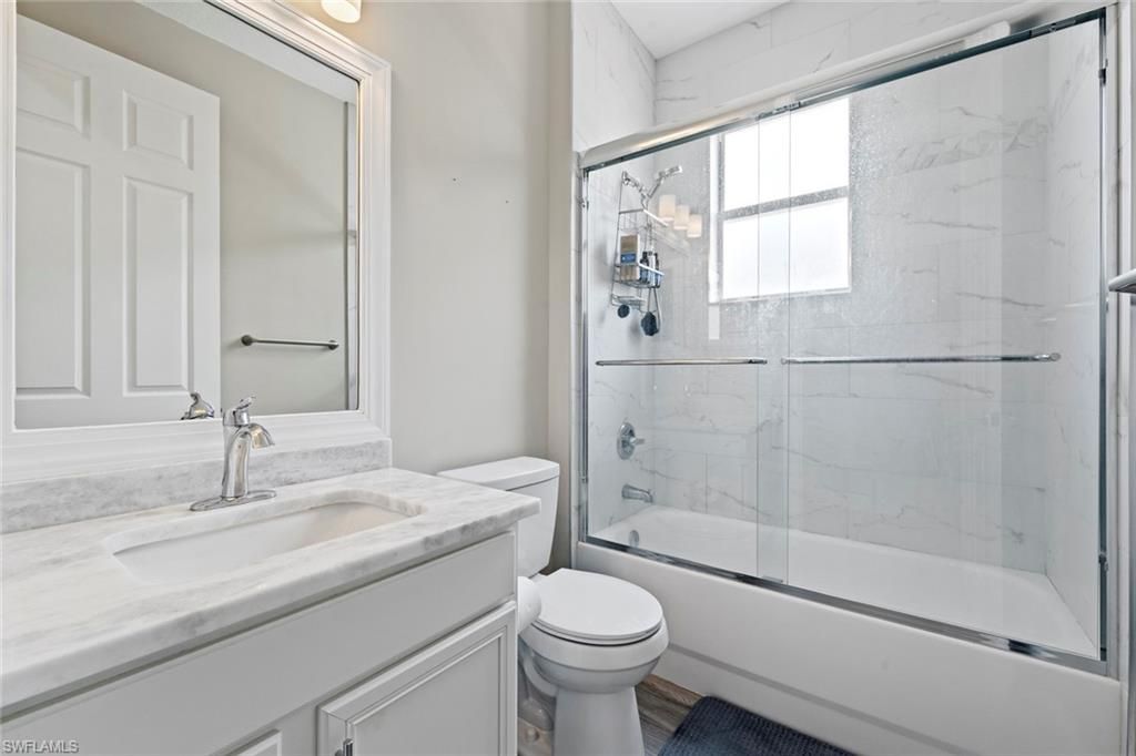 Bathroom, Glass Shower, Interior, Marble Walls