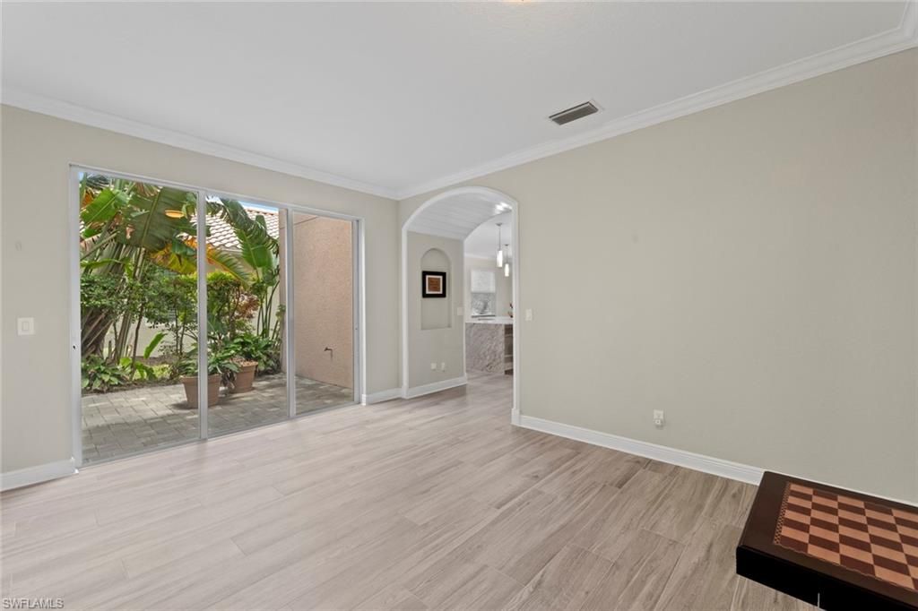 Empty room, Interior, Wood Texture Flooring