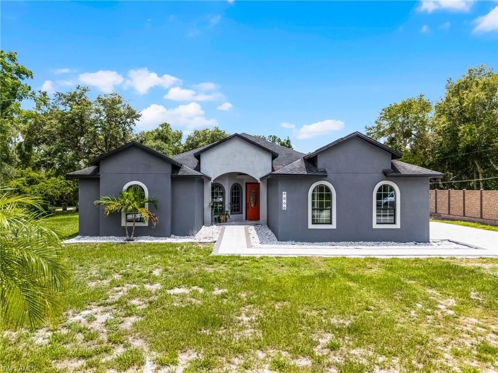 Backyard, Exterior, Facade, Spanish Mediterranean