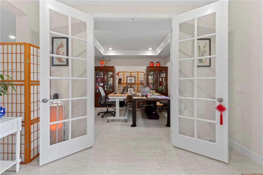 Home Office, Interior, Recessed Lighting