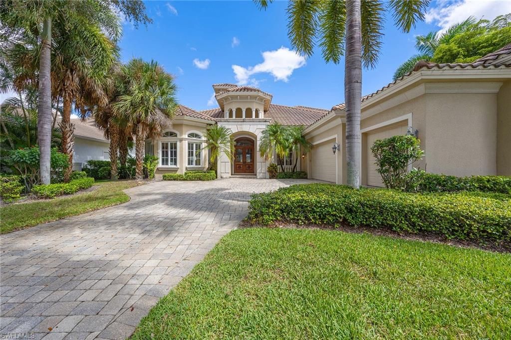 Attached, Backyard, Exterior, Facade, Mediterranean