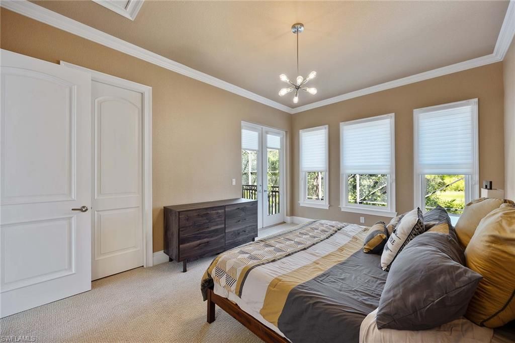 Bedroom, Interior, Pendant Lights