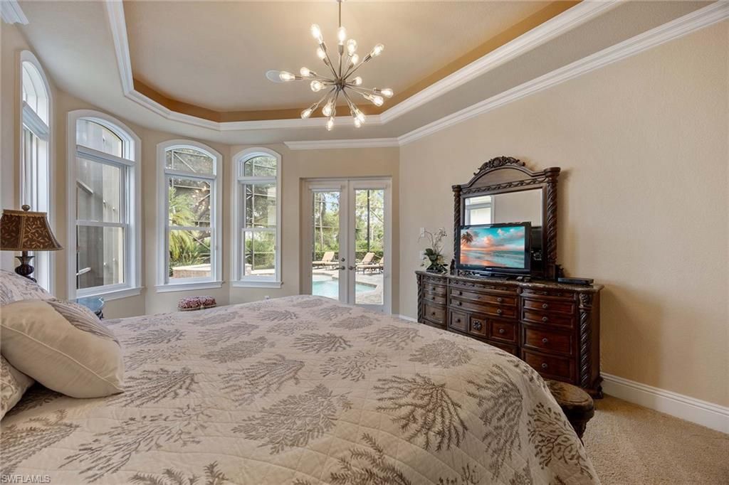 Bedroom, Interior, Pendant Lights