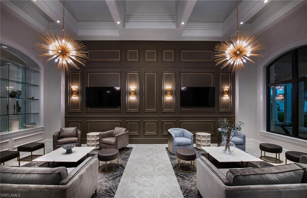 Interior, Living room, Pendant Lights, Recessed Lighting