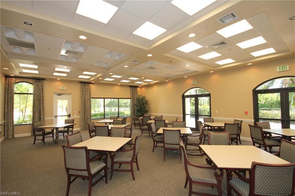 Dining room, Interior, Recessed Lighting