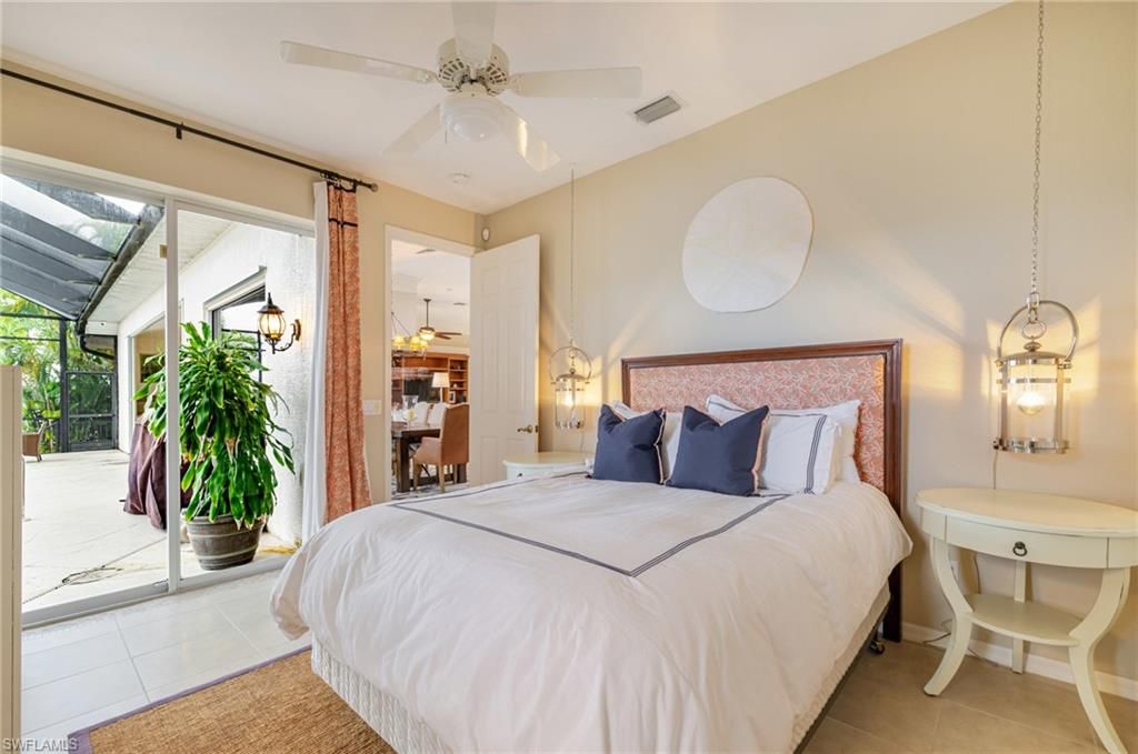 Bedroom, Interior, Pendant Lights