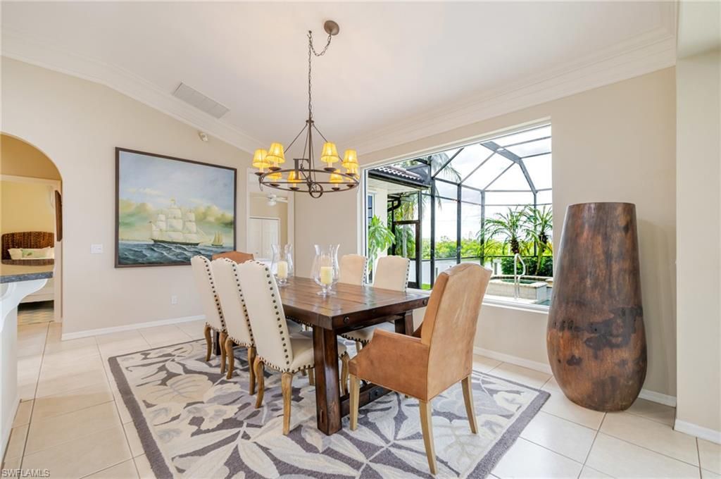 Chandelier, Dining room, Glass Ceilings, Interior, Sun Room