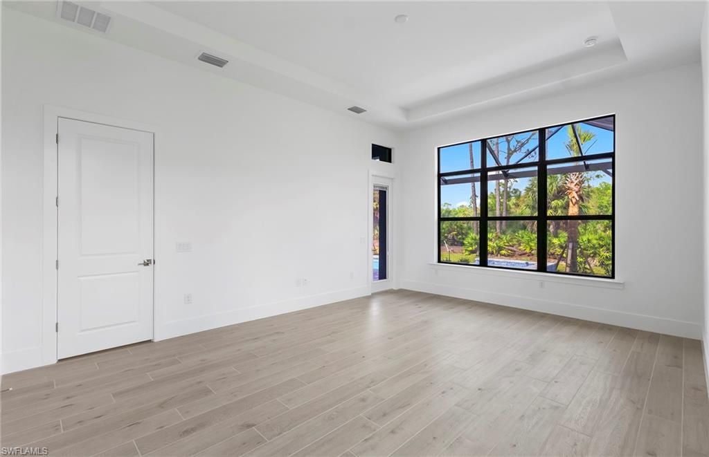 Empty room, Interior, Wood Texture Flooring