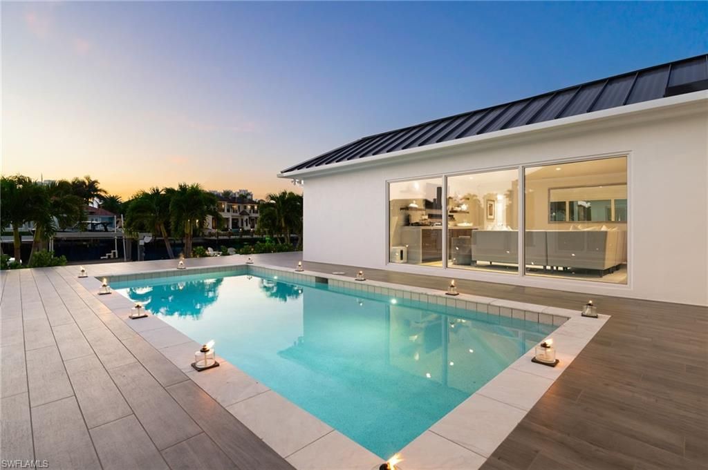 Exterior, Pool, Solar Panels