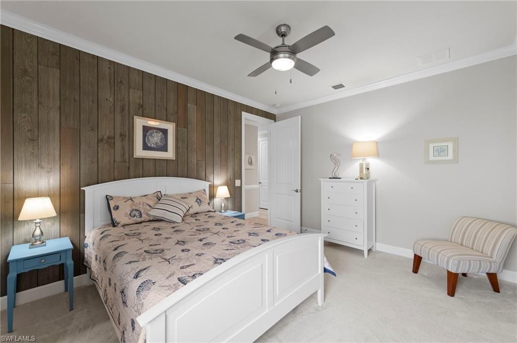 Bedroom, Interior, Wooden Walls