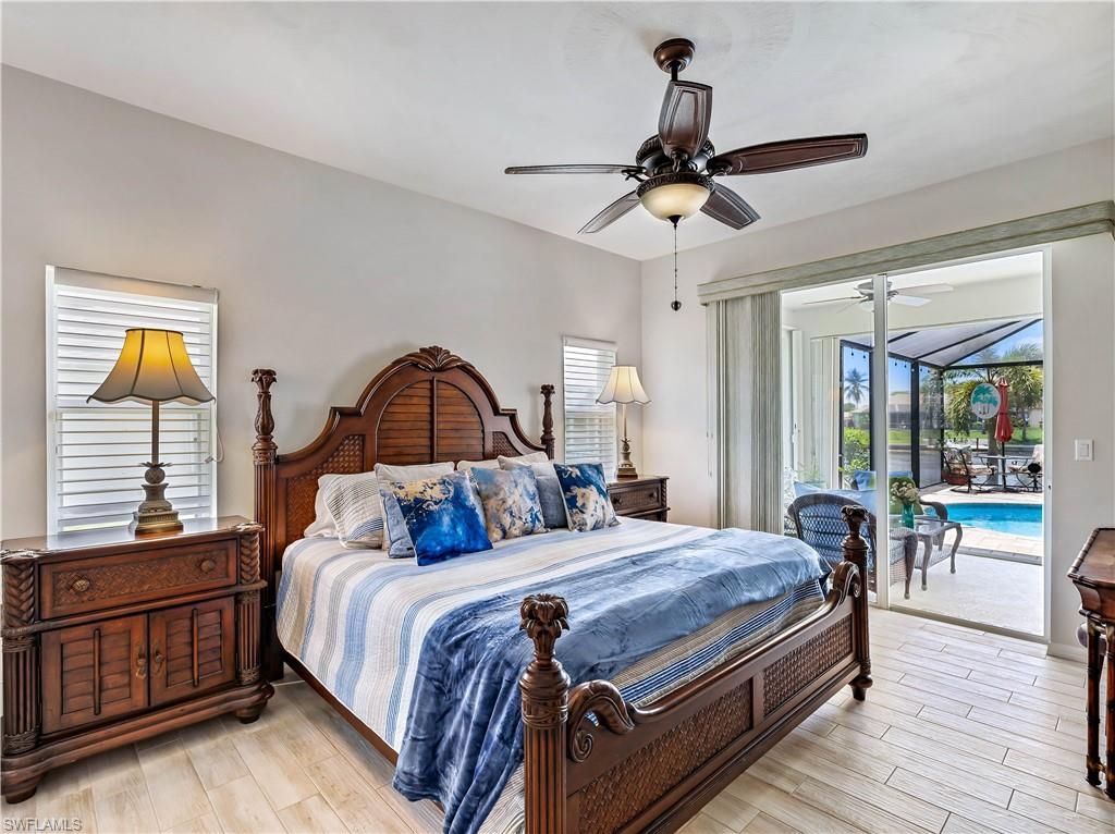 Bedroom, Interior, Pool, Wood Texture Flooring