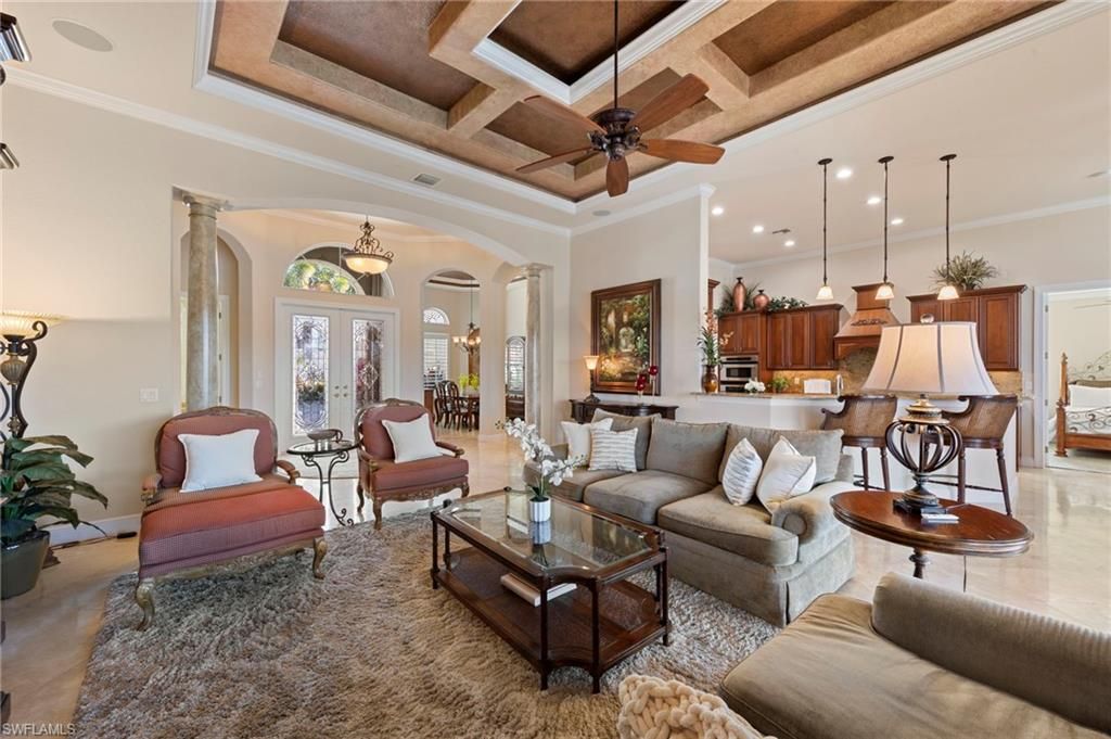 Interior, Kitchen, Living room, Pendant Lights, Recessed Lighting