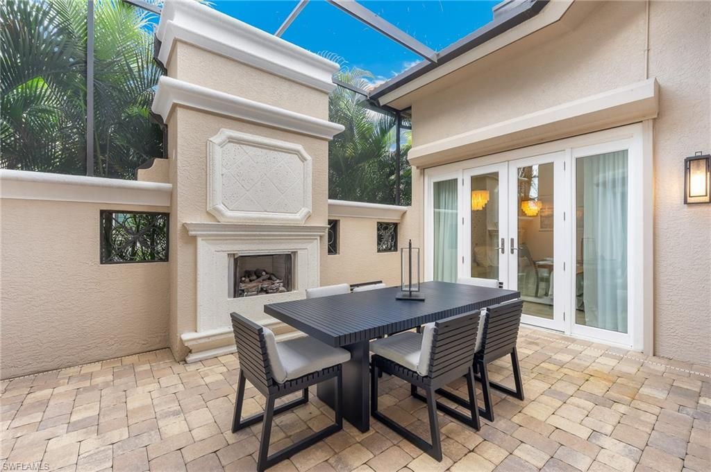 Fireplace, Glass Ceilings, Interior, Sun Room