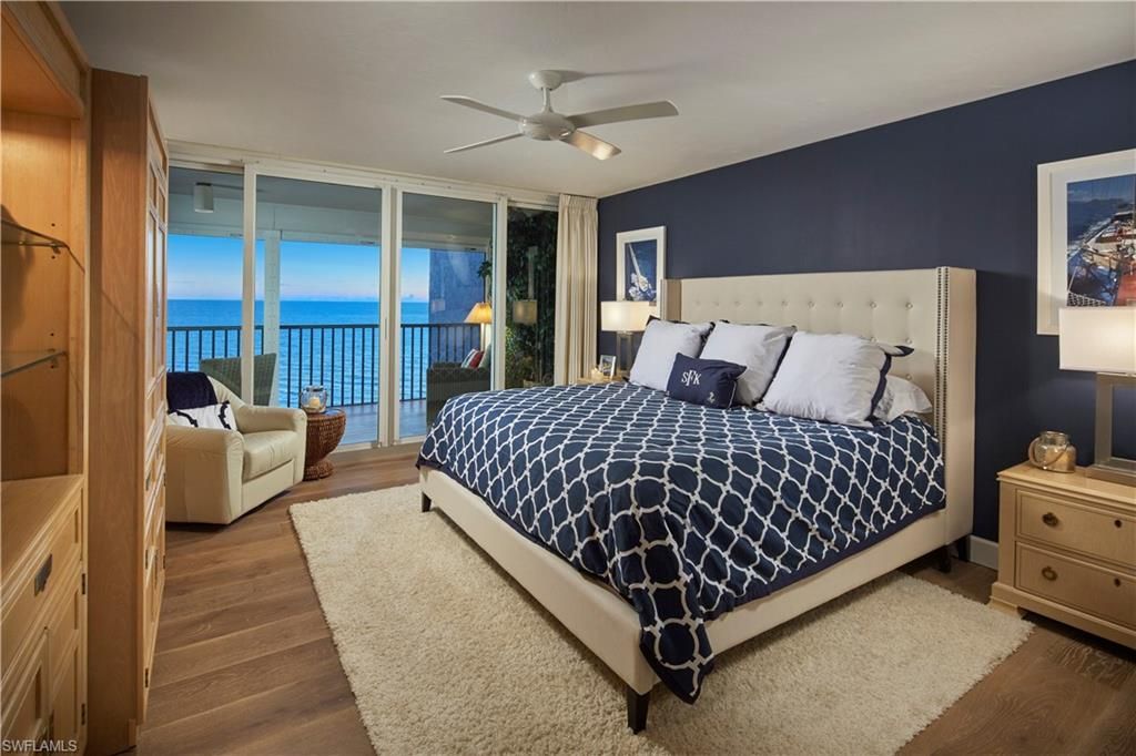 Bedroom, Interior, Water, Wood Texture Flooring