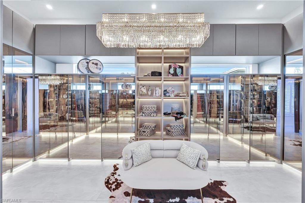 Chandelier, Interior, Recessed Lighting