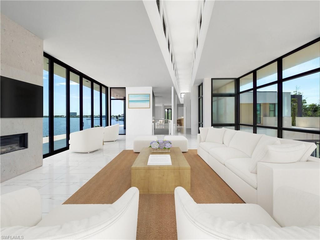 Fireplace, Interior, Living room, Water