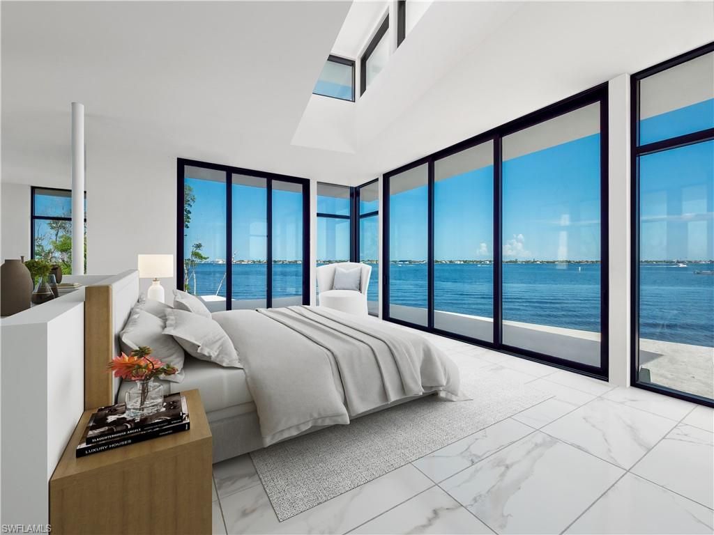 Bedroom, Interior, Marble, Water